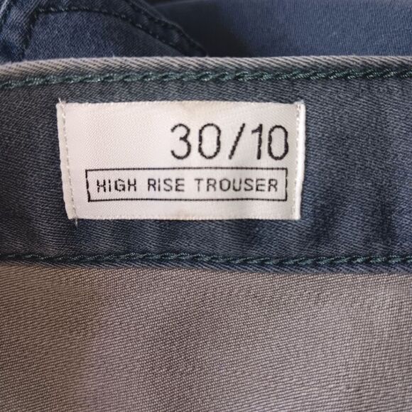 GAP 1969 Women’s Blue High Rise Trouser Jeans Size 30/10 Wide Leg Flare - Picture 8 of 11